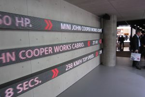 Frankfurt International Motor Show LED Display Digital Signage