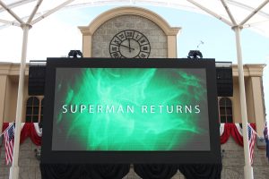 Movie World Big Screen Digital Signage