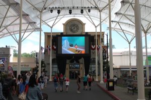Movie World Big Screen Digital Signage