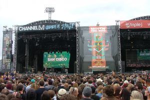 Groove in The Moo Stage LED Screen Video Wall