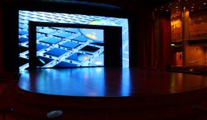 PO Cruises Pacific Dawn Stage LED Screens