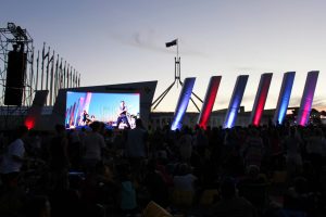 canberra australia day LED Big Screen