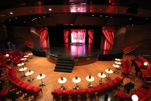 P&O Cruises Pacific Aria Stage LED Screens