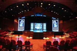 P&O Cruises Pacific Aria Stage LED Screens