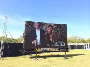 qantas galla Outdoor LED Bigscreen Advertising