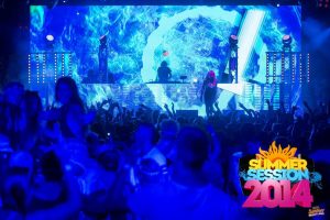 summer session fesitval LED Video Wall