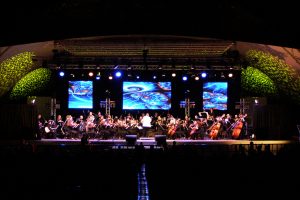 Symphony in the Park 2012 LED Wall