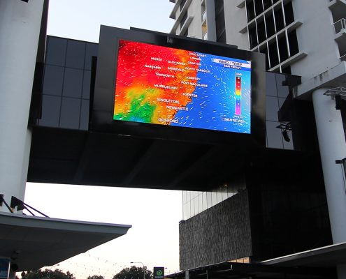 Circle on Cavil Outdoor Billboard LED Screen Digital Advertising