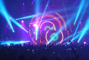 David Guetta Stage Digital Display LED Screens