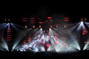 David Guetta Stage Digital Display LED Screens