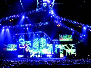 New Zealand Music Awards Concert Stage Digital Display