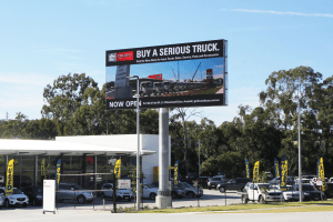 Frizelle's digital billboard